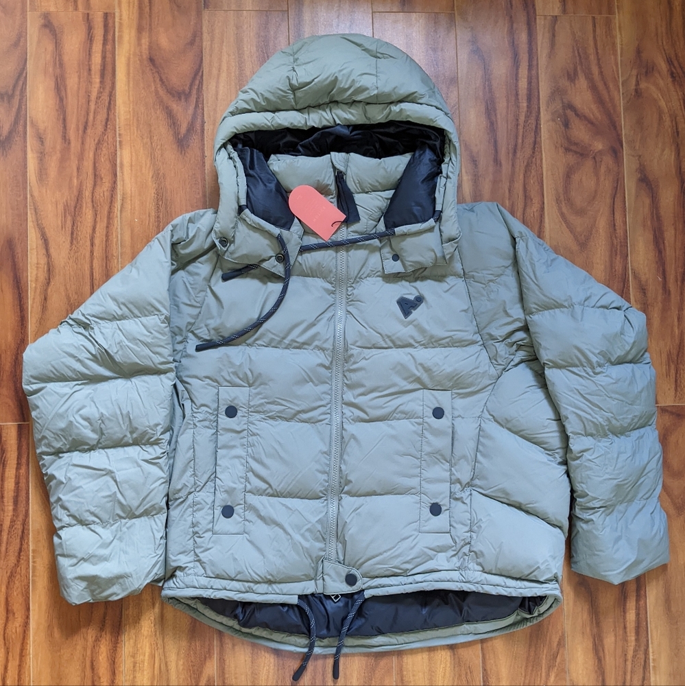 The Arrivals Deep Winter Turbo Puff in Sage